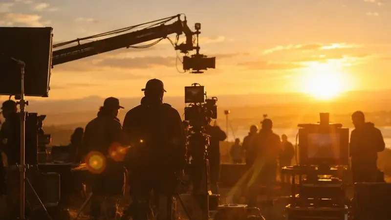 剧组为什么爱抢黄昏:一天只有二十分钟能拍 配图